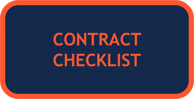 Contract Checklist